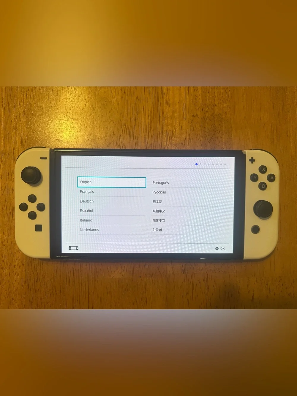 Nintendo White OLED Switch Console Bundle with White Joy-Cons